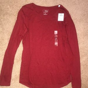 A long sleeve shirt